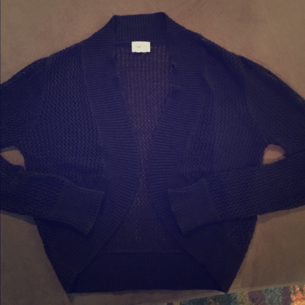 Chico's black cardigan size 1