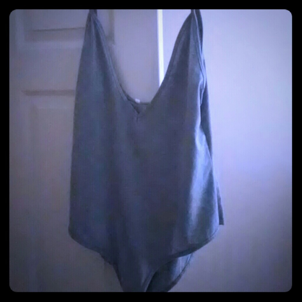 Spaghetti strap body suit