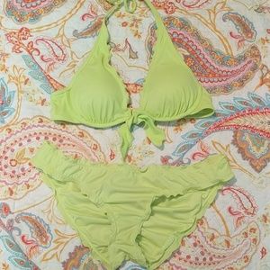 Victoria's Secret Ruffle Bikini
