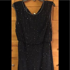 Black cocktail dress worn once!
