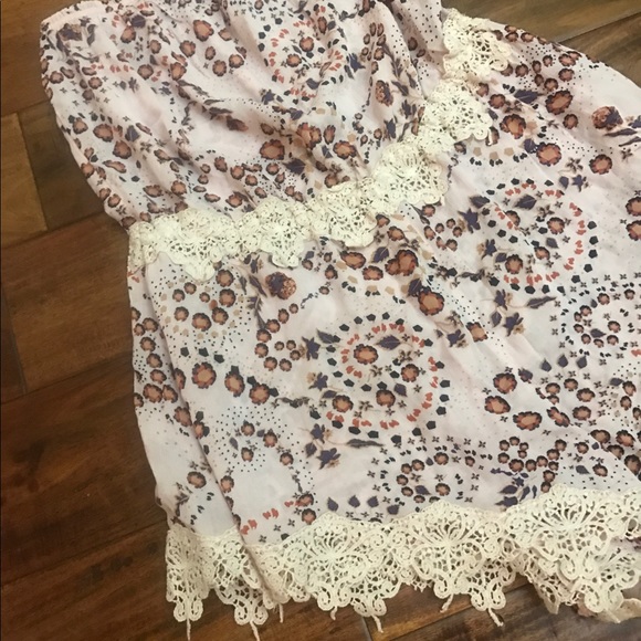 Free People Intimately Lace Trim Romper - Picture 3 of 4