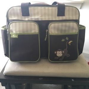 FREE Monkey Diaper bag!