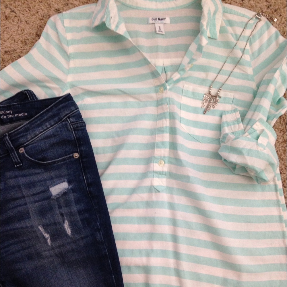 Striped tunic