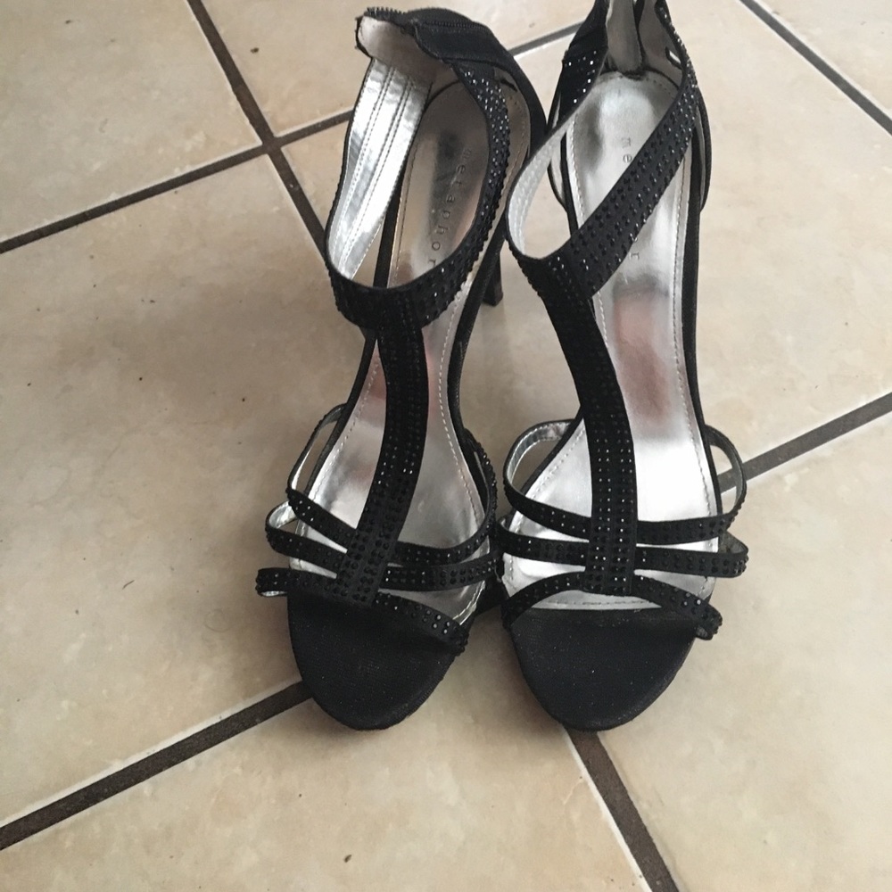 Black heels
