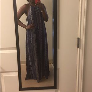 Mossimo Woven Maxi Dress in Friar Plum