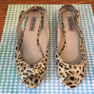 Steve Madden leopards sandals