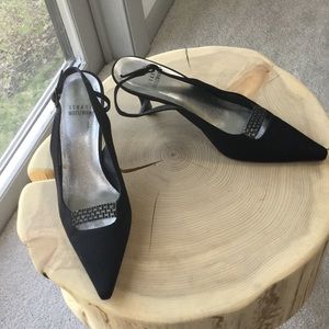Elegant Stuart Weitzman slingback heels