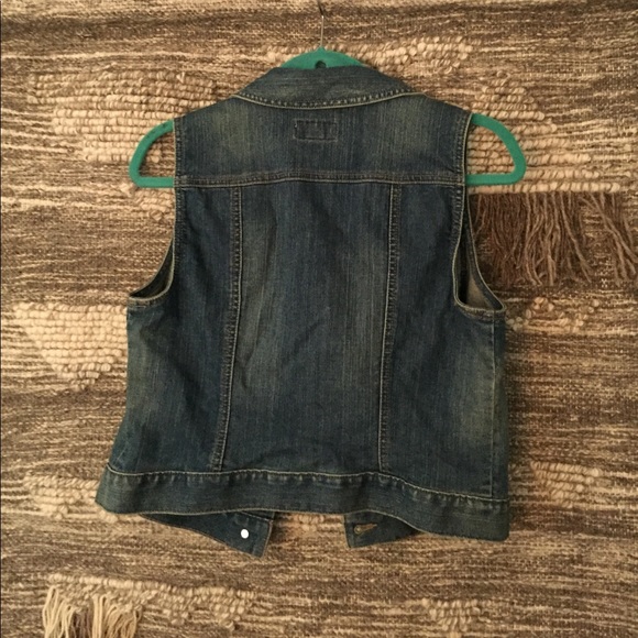 Jean vest in small by the Loft - Picture 3 of 3