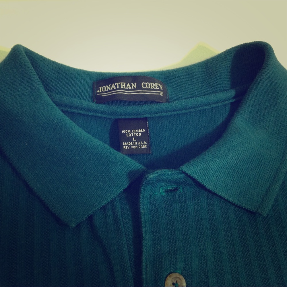 Jonathan Corey mens polo shirt (new without tags)