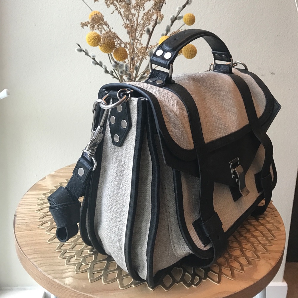 Proenza Schouler tweed handbag 👜 - Picture 3 of 8