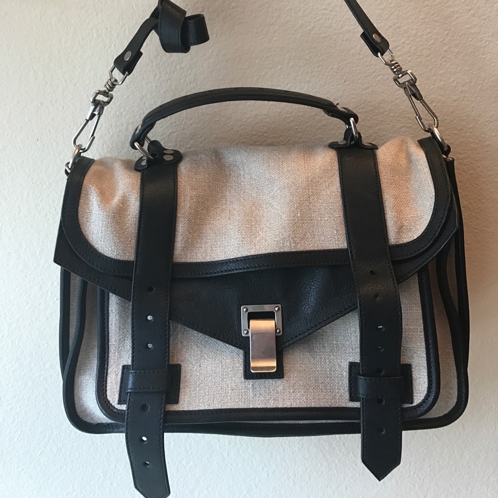 Proenza Schouler tweed handbag 👜