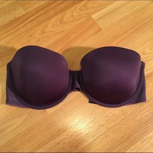 Victoria's Secret lined strapless bra