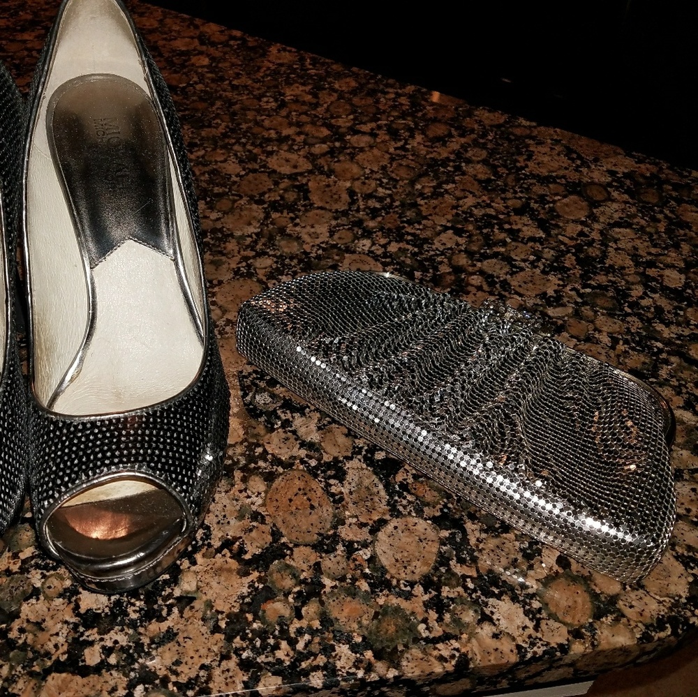 NWOT couture clutch