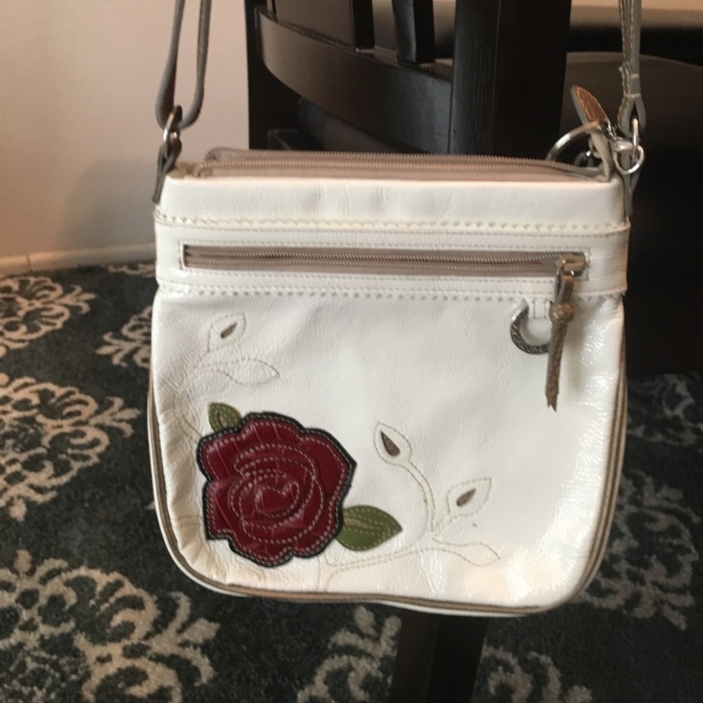 Brighton  Rose Retired Collectable Cross body Bag