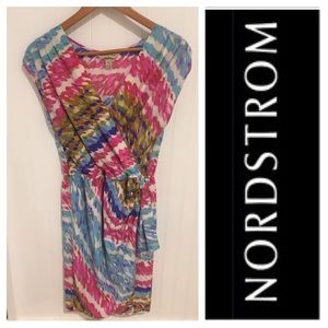 Nordstrom Presley Skye silk watercolor Dress M Nordstrom Presley Skye silk watercolor Dress M
