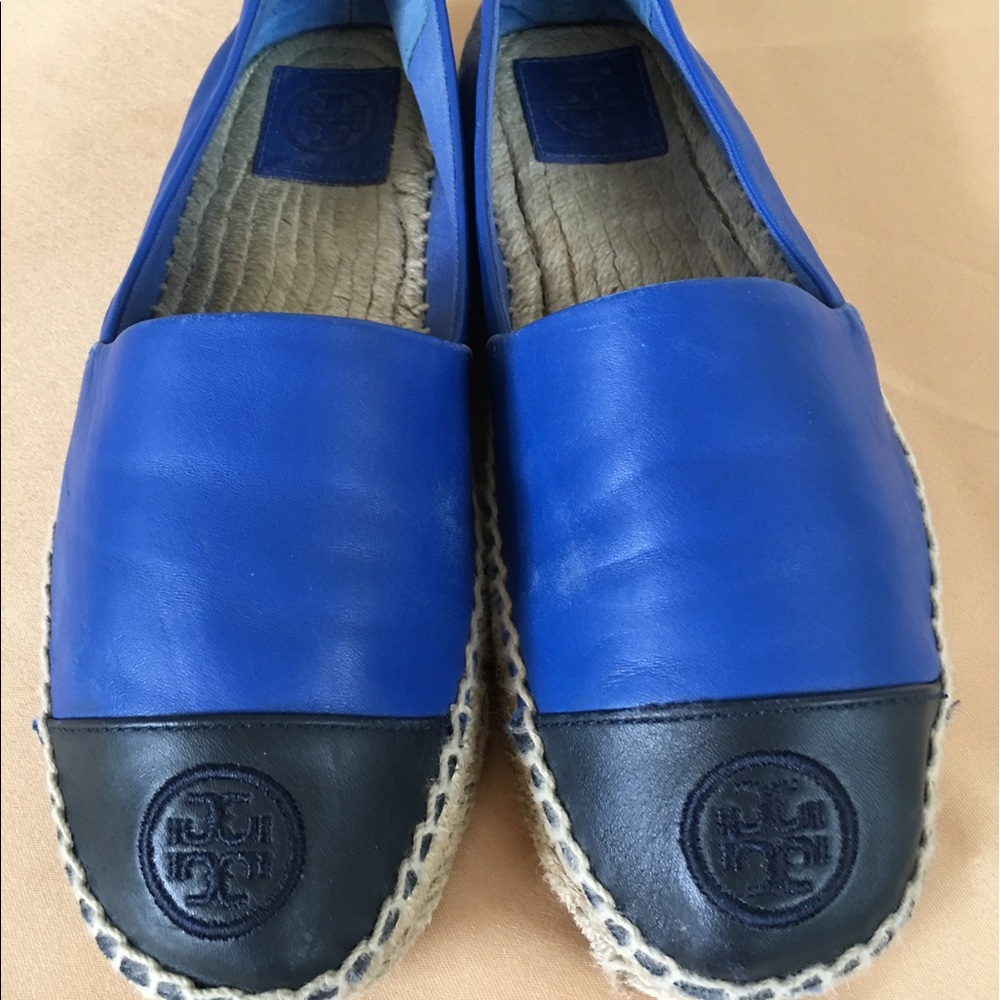 Tory Burch Flat Espadrille - Navy block