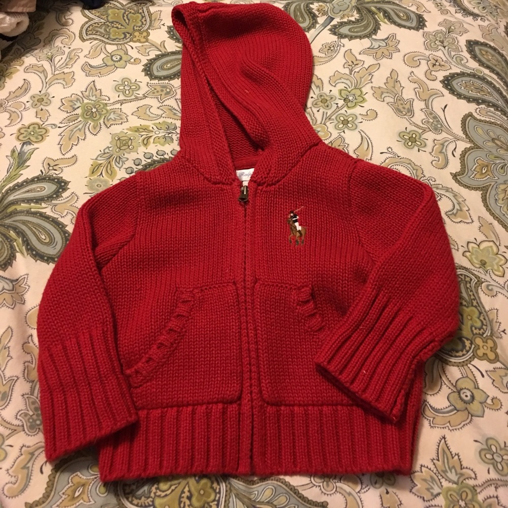 Ralph Lauren zip up sweater