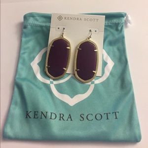 Kendra Scott Danielle Purple Jade