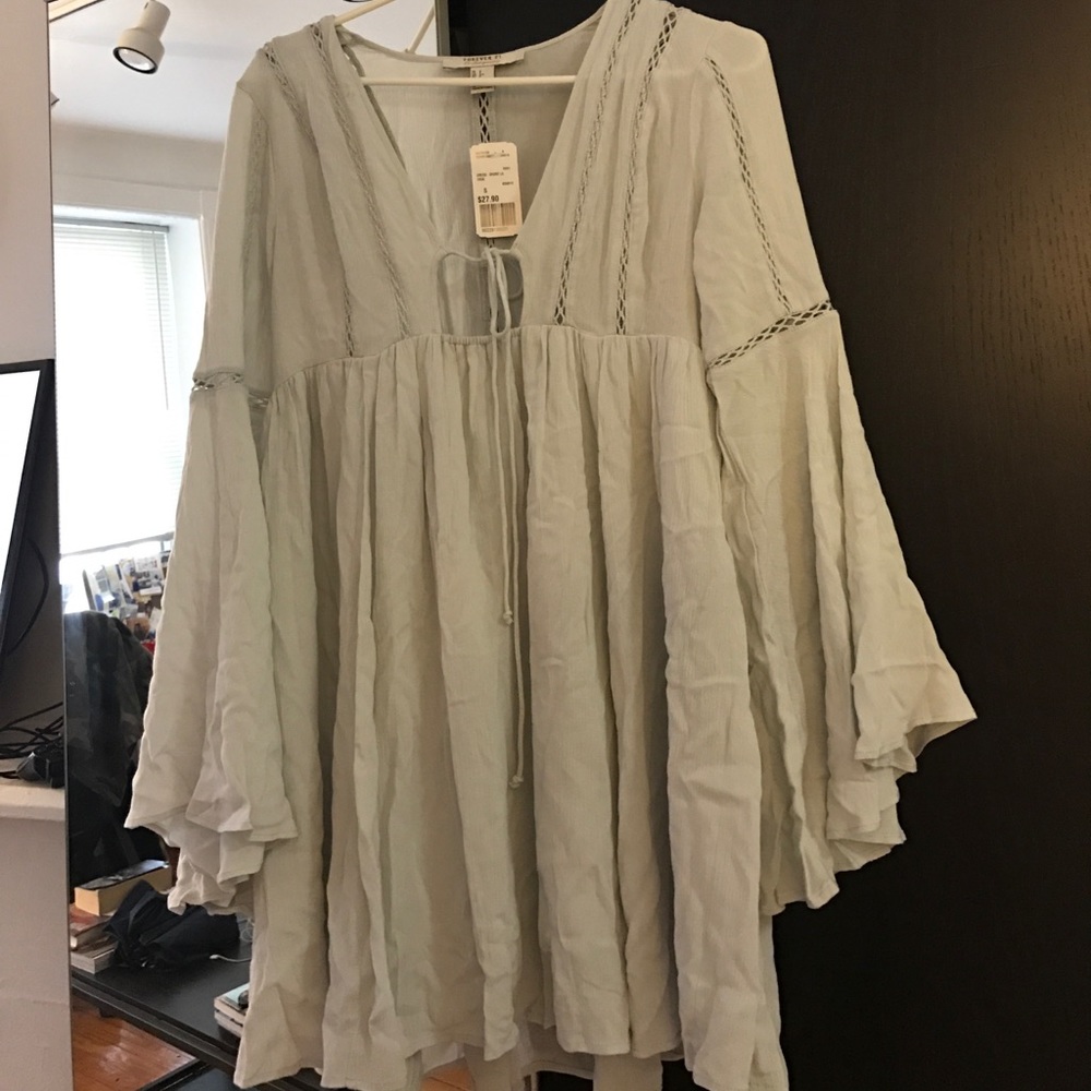 Festival Style Powder Blue Dress