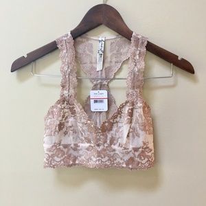 FREE PEOPLE Galloon Lace Racerback