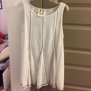 PPLA detailed white tee