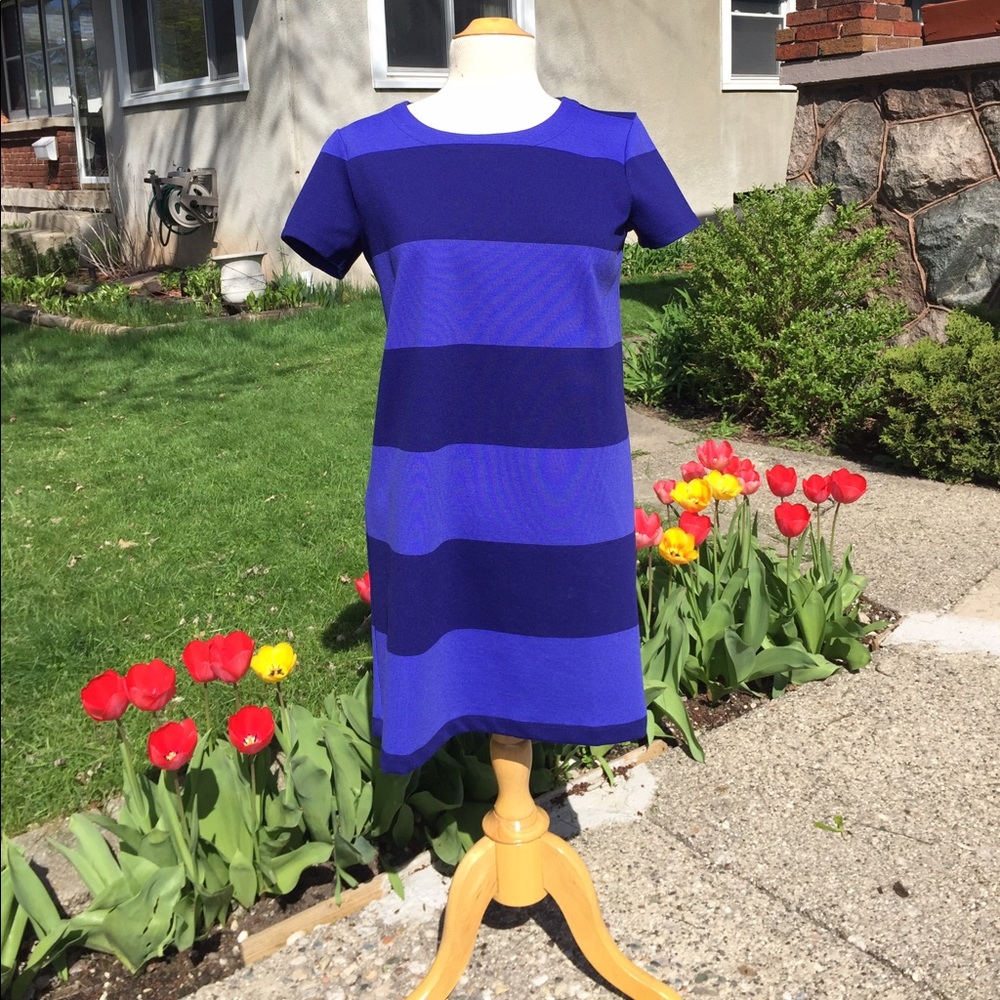 Gap Striped T-Shirt Dress