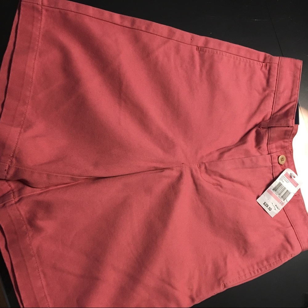 Vineyard Vines, Boys Club Shorts, Size 10, Salmon