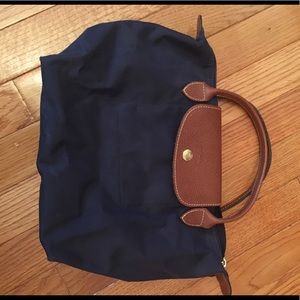 Longchamp small navy