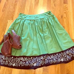A Line Full Pleated Skirt