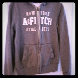 A&F Gray Hoodie