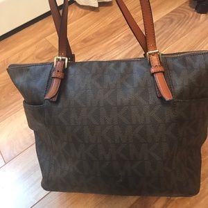 Brown Michael Kors Tote