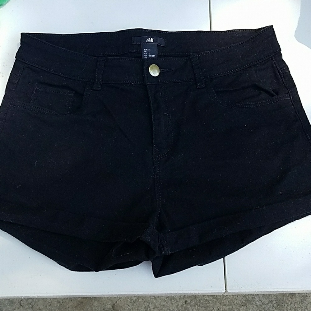 Black shorts