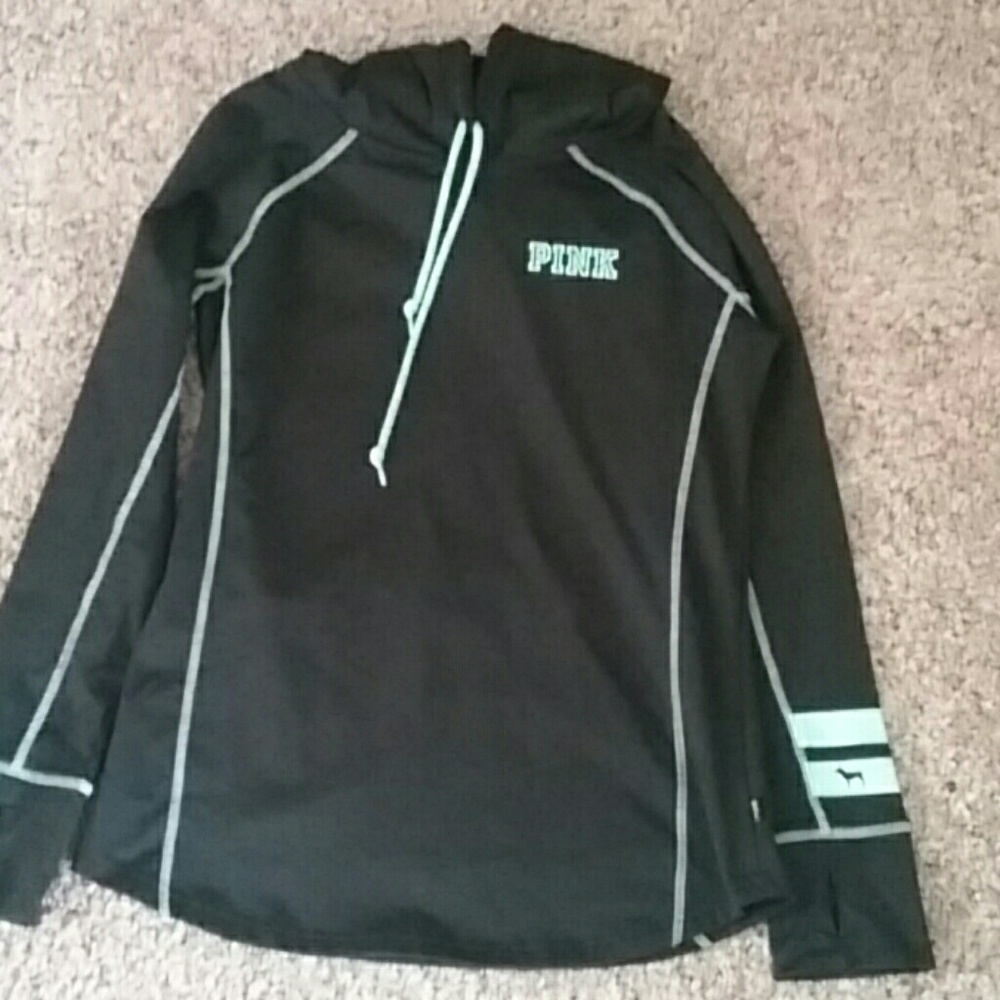 Pink Ultimate Teal and Black Hoodie *Rare*