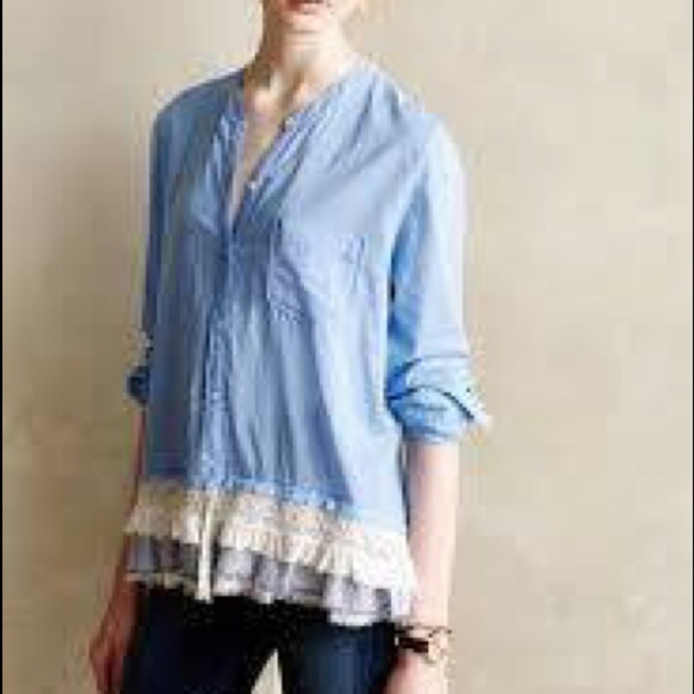 Holding Horses Larkin Laced Buttondown