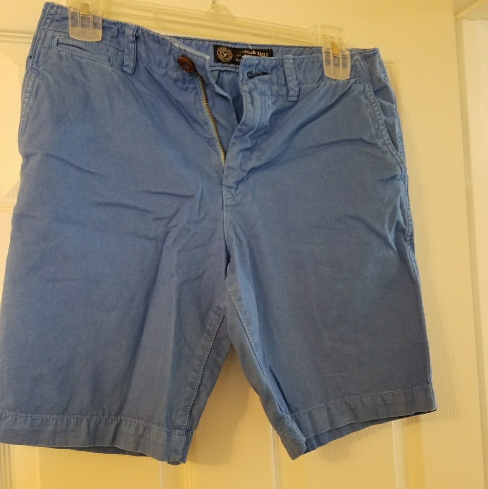 Blue Chino Shorts
