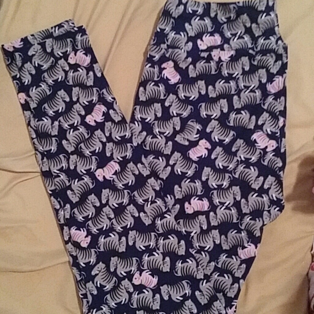 Zebra Lularoe leggings