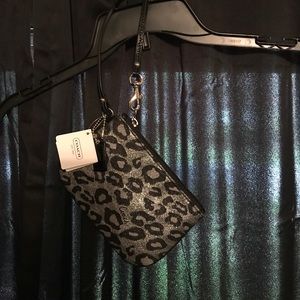 NWT Coach Wrislet! Leopard Print! Gorgeous!!