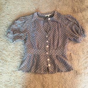 Nanette Leopore silk top