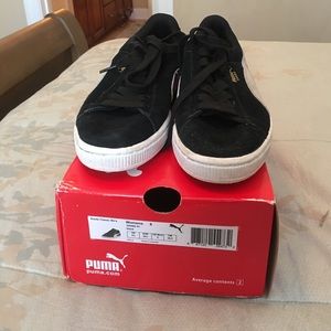 Puma Suede classic black and white