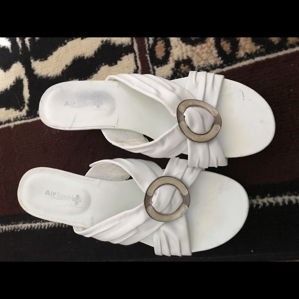 White Sandals