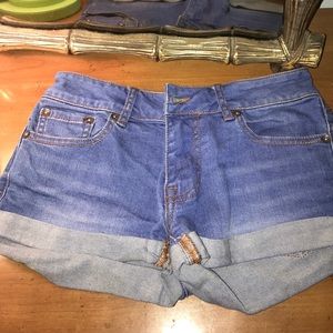 jean shorts