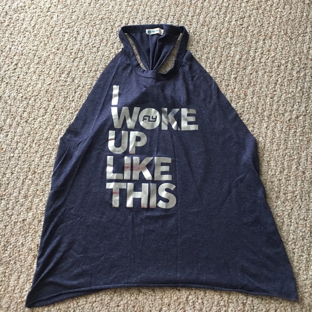 I woke up like this tank