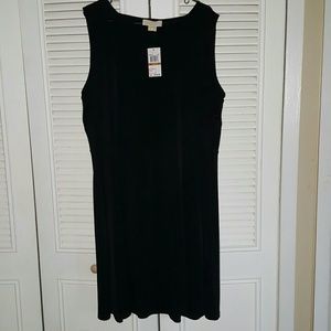 Micheal Kors black keyhole dress