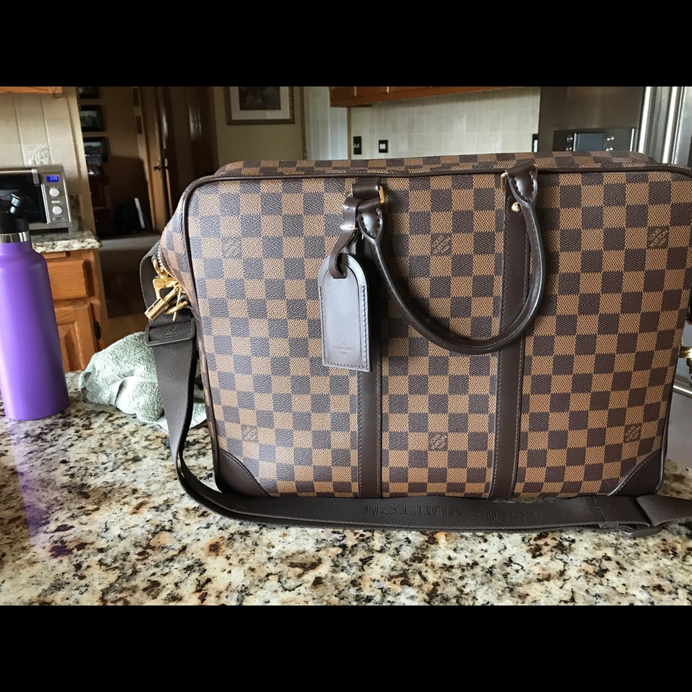 Authentic lv briefcase