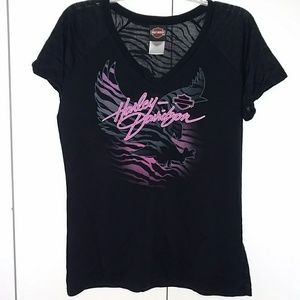 Harley Davidson burnout tee XL