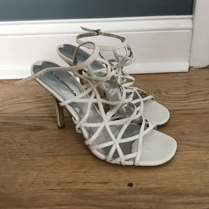 Strappy sandals!
