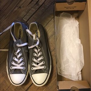 Grey women's converse