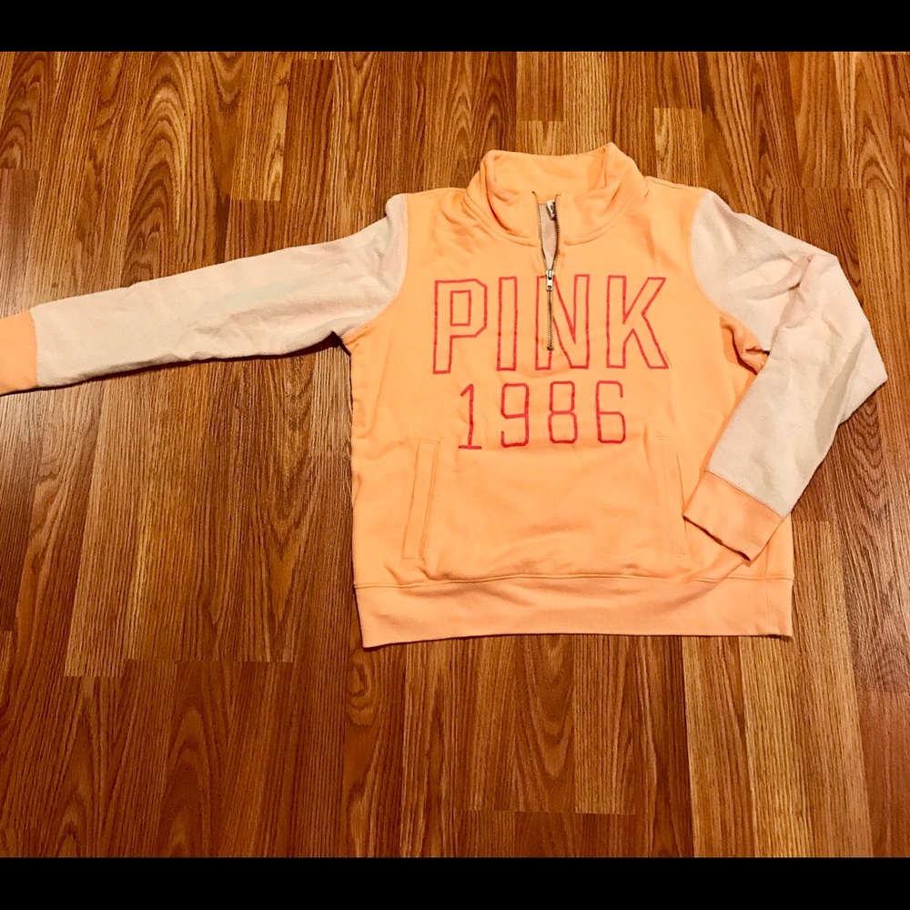 PINK Victoria's Secret 1/4 Zip Sweatshirt