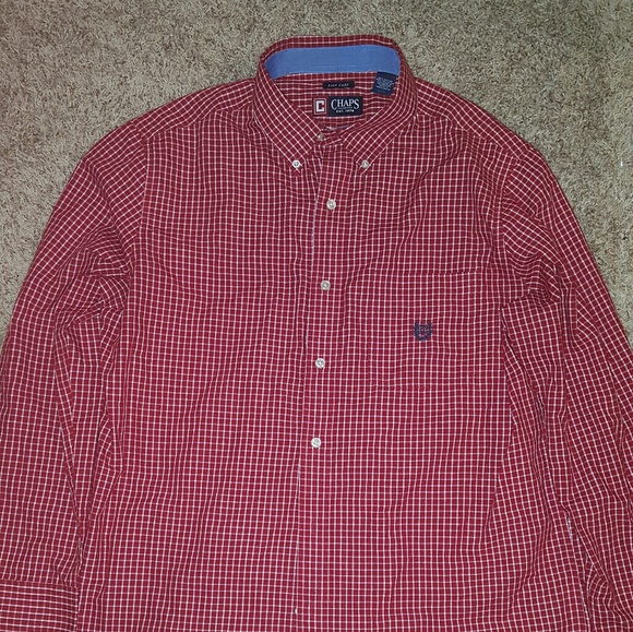 Men Chaps red shirt - Picture 1 of 3