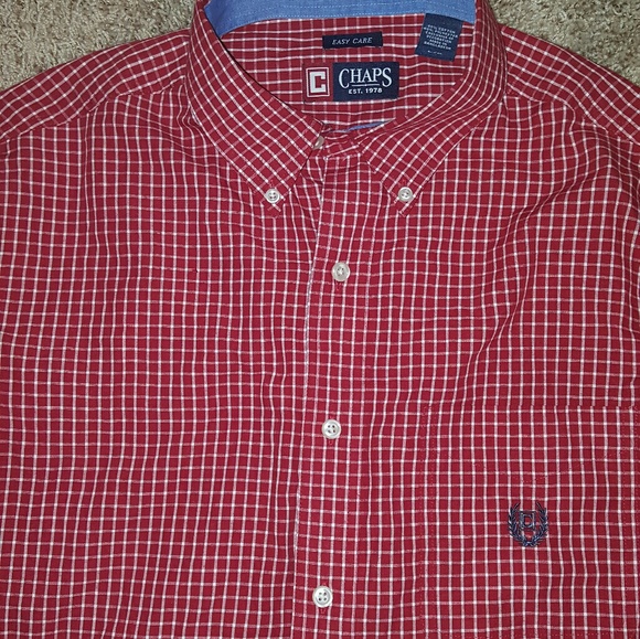 Men Chaps red shirt - Picture 2 of 3